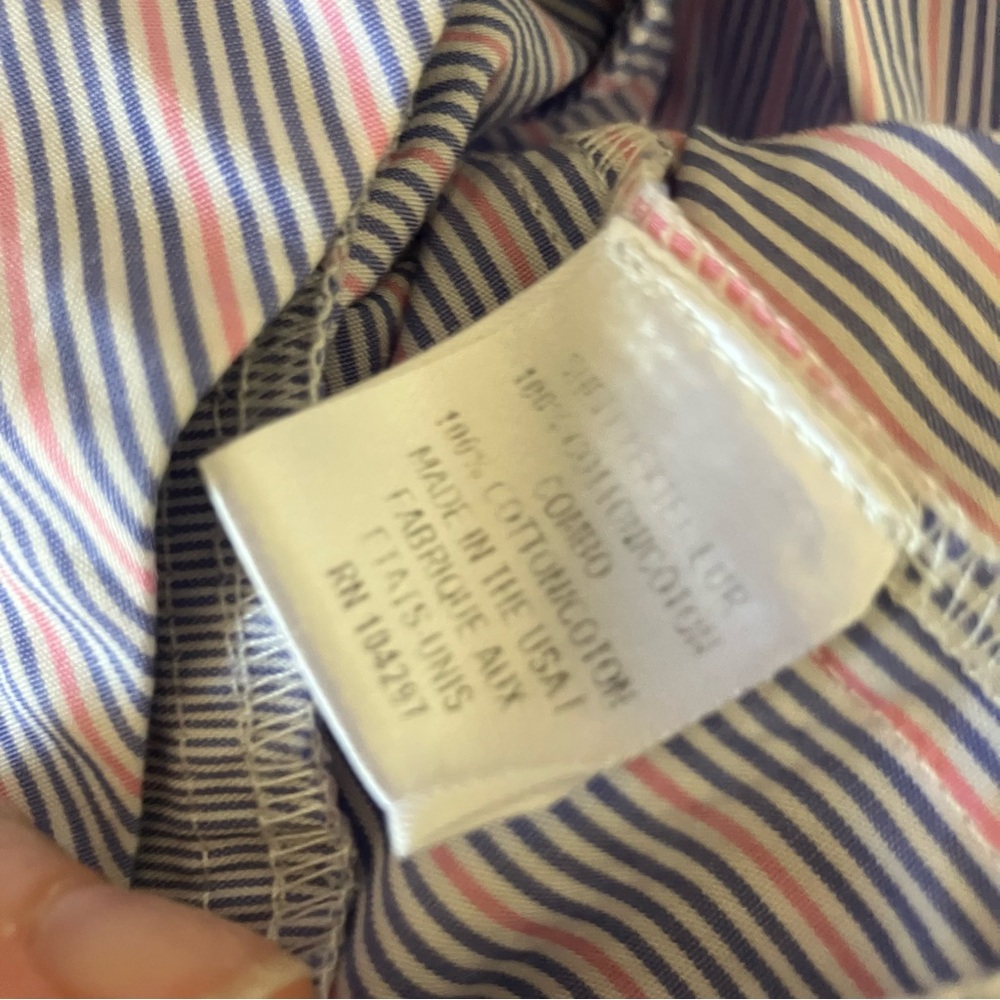 Milly Lavender Striped Sleeveless Dress - Picture 7 of 12